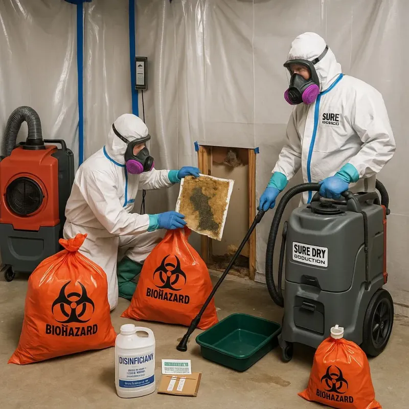 Contaminated Water Handling Protocols process in Waushara County, WI